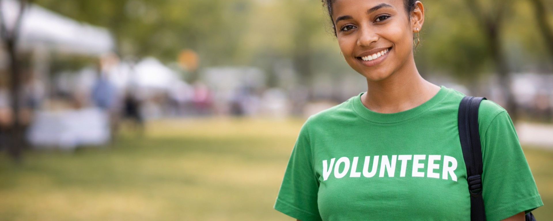 Volunteers supporting community programs and events
